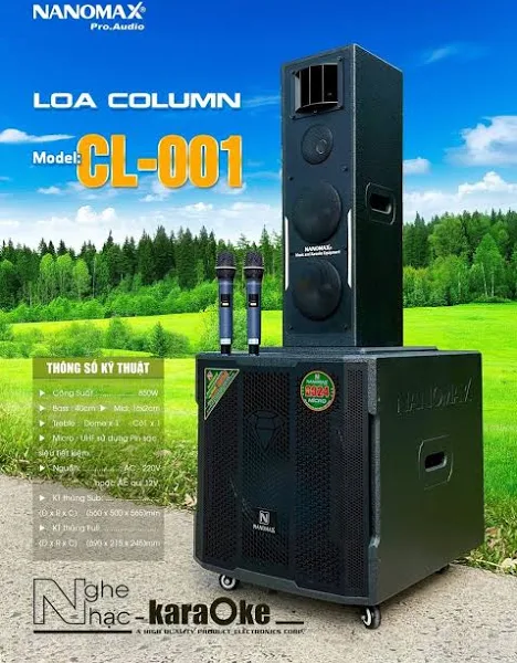 Loa kéo Nanomax COLUMN CL-001